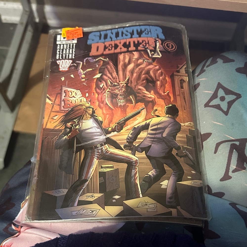 Sinister Dexter Comic Book 5 idw 2000 ad